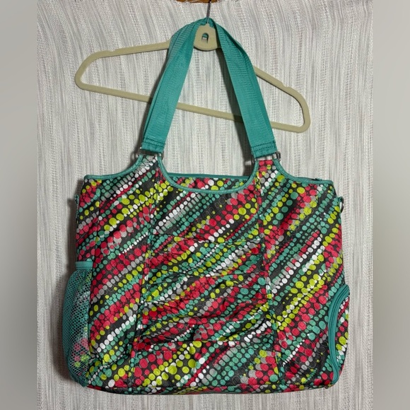 thirty-one Handbags - Thirty One Polka Dot Tote Bag